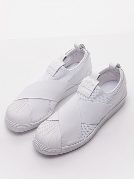 Superstar slipon w, naiste vabaajajalatsid adidas originals