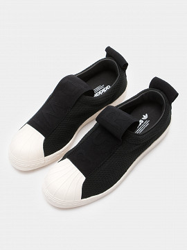 Superstar bw35 slipon w, naiste vabaajajalatsid adidas originals