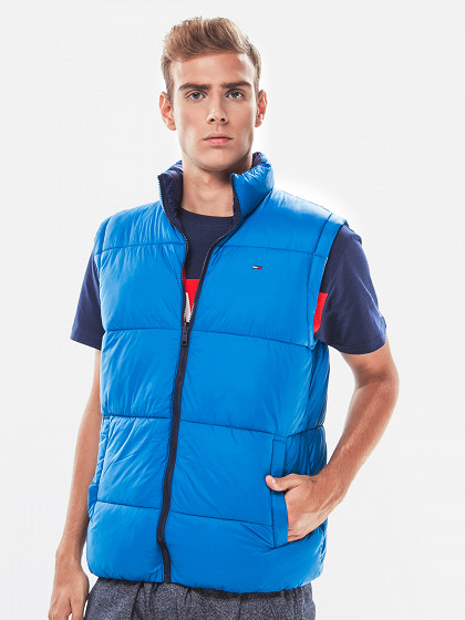 TOMMY JEANS Мужской жилет, QUILTED DOUBLE SIDED VEST