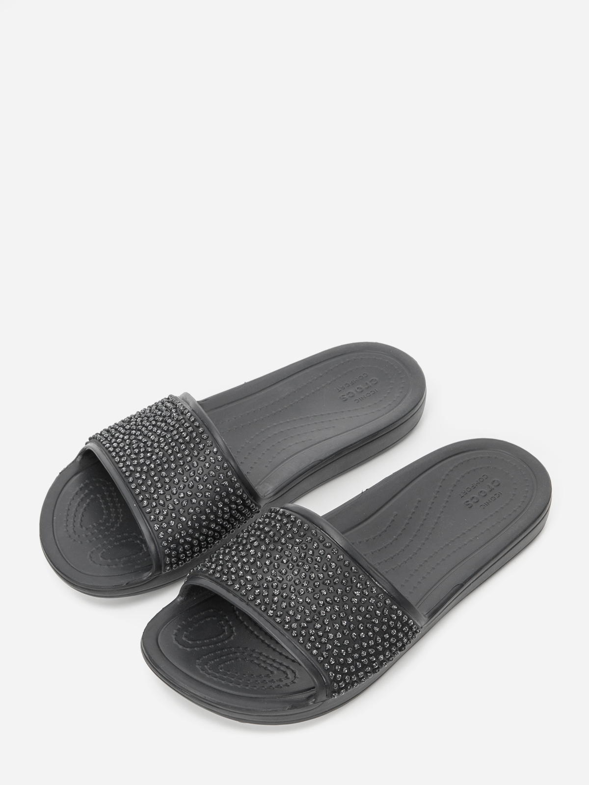 crocs sloane embellished slide