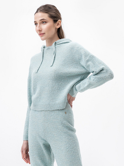 GUESS Naiste aktiivse vaba aja džemper villaga