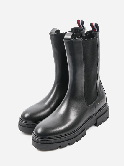 TOMMY HILFIGER Женские ботинки, Monochromatic Chelsea Boot