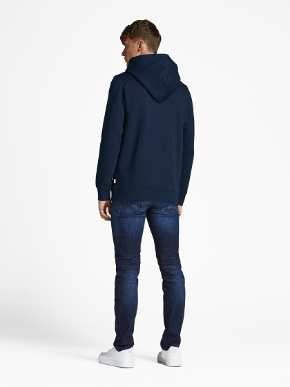 JACK&JONES Meeste džemper, WHLOGO SWEAT HOOD