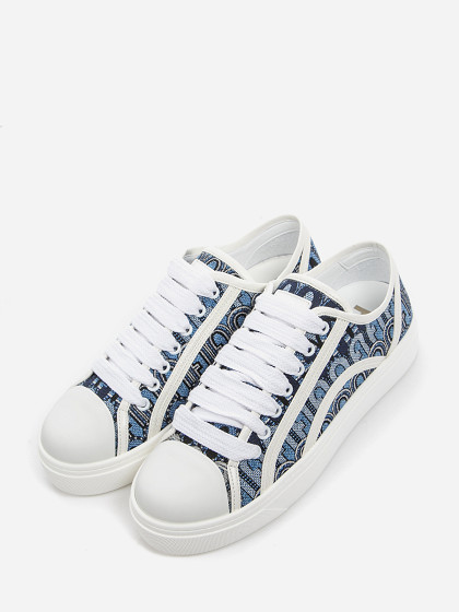 FURLA Naiste vabaajajalatsid, Binding Lace-Up Sneaker