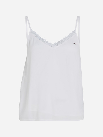 TOMMY JEANS Naiste T-särk, TJW ESSENTIAL LACE STRAPPY