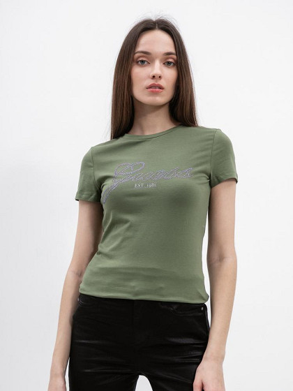 GUESS Женская футболка, SS CN SELINA TEE
