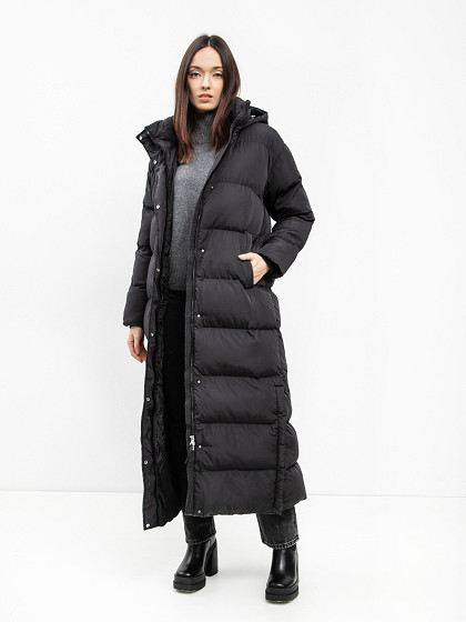 SUPERDRY Женская зимняя куртка, MAXI HOODED PUFFER COAT