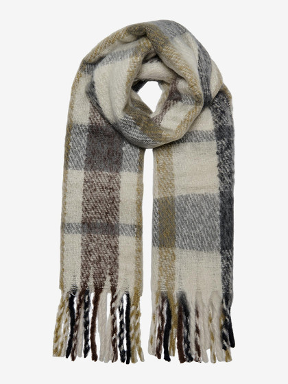 ONLY Unisex sall, ONLWINIE CHECK SCARF CC