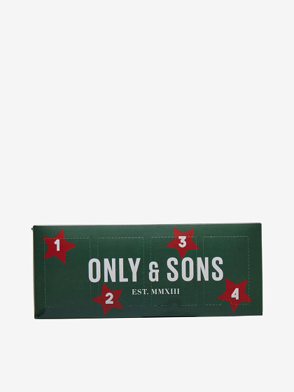 ONLY&SONS Unisex sokid, ONSX-MAS SOCK BOX 4-PACK 2ND EDITION