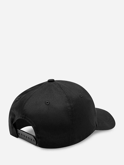 CKJ Müts, ORGANIC COTTON LOGO CAP BLACK