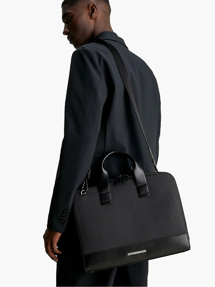 CALVIN KLEIN Мужская сумка, MODERN BAR SLIM LAPTOP BAG