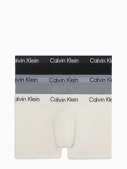 CALVIN KLEIN Meeste aluspüksid, 3 PACK TRUNKS - COTTON STRETCH CALVIN KLEIN®