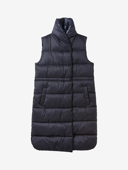 TOM TAILOR Naiste vest, WAISTCOAT WITH A STAND-UP COLLAR