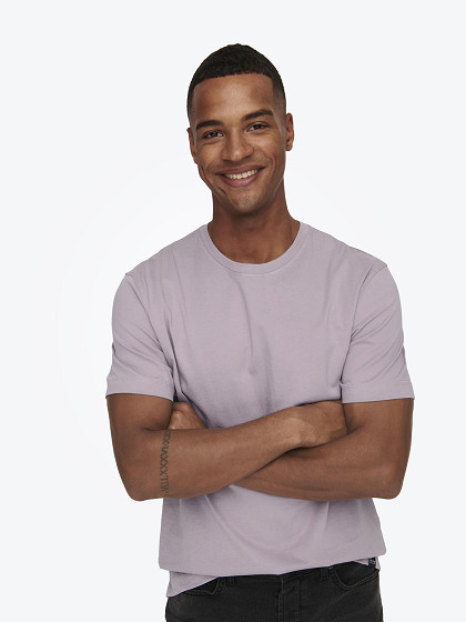 ONLY&SONS Meeste T-särk, ONSMAX LIFE SS STITCH TEE NOOS