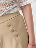 ONLY Naiste püksid, ONLSANIA HIGH WAIST BUTTON PANT JRS
