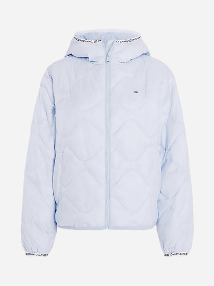 TOMMY HILFIGER Kerge naiste jope, QUILTED HOODED PUFFER JACKET