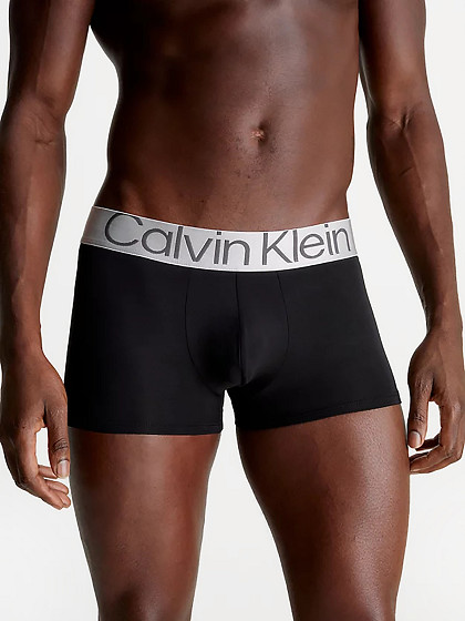 CALVIN KLEIN UNDERWEAR Meeste aluspüksid, 3tk, 3 PACK LOW RISE TRUNKS - STEEL MICRO CALVIN KLEIN