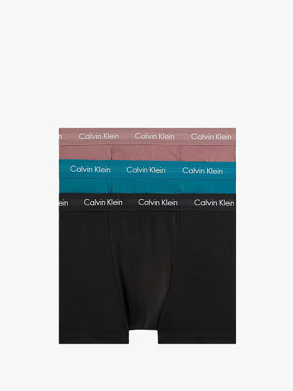 CALVIN KLEIN UNDERWEAR Meeste aluspüksid, 3tk, 3 PAKK TRUNKS - COTTON STRETCH CALVIN KLEIN
