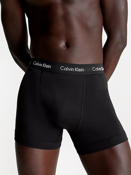 CALVIN KLEIN UNDERWEAR Meeste aluspüksid, 3tk, 3 PAKK TRUNKS - COTTON STRETCH CALVIN KLEIN