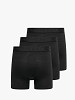 ONLY&SONS Meeste aluspüksid, 3 paari, ONSFITZ SOLID BLACK TRUNK 3PACK NOOS