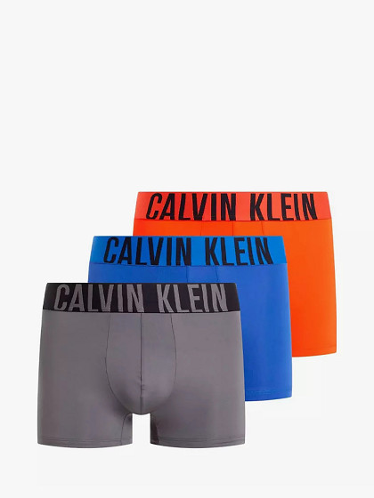 CALVIN KLEIN UNDERWEAR Meeste aluspüksid, 3 paari, TRUNK