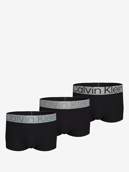 CALVIN KLEIN UNDERWEAR Meeste aluspüksid, 3 eset, LOW RISE TRUNK 3PK