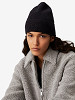 CALVIN KLEIN Женская шапка с шерстью и кашемиром; CK EMBROIDERY FINE RIB BEANIE