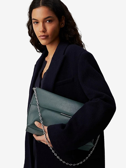 CALVIN KLEIN Naiste käekott; LINEAR SHOULDER BAG SM PEBBLE