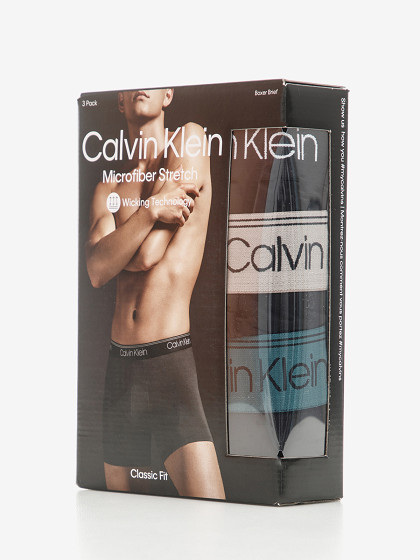 CALVIN KLEIN UNDERWEAR Meeste aluspüksid, 3 eset, BOXER BRIEF