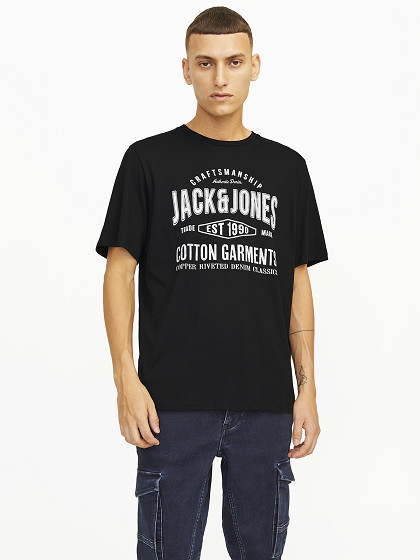 JACK&JONES Мужская рубашка с короткими рукавами, EANS