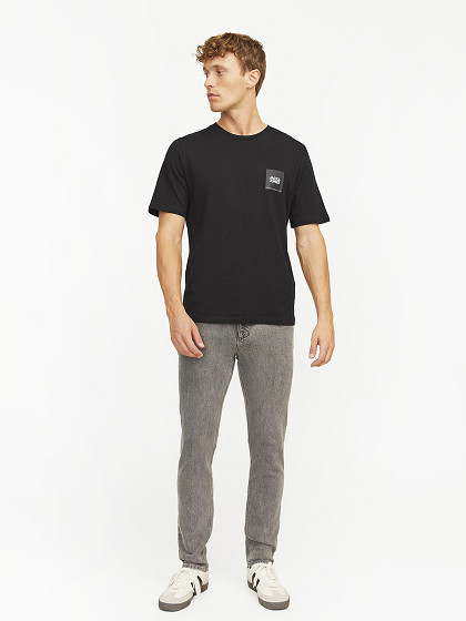 JACK&JONES Meeste lühikeste varrukatega särk,HLOCK TEE