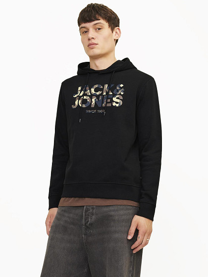 JACK&JONES Meeste kapuutsiga kampsun, JAMES