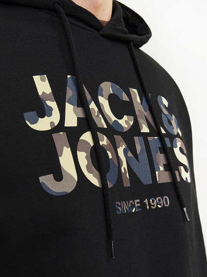 JACK&JONES Meeste kapuutsiga kampsun, JAMES