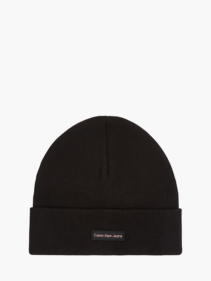 CALVIN KLEIN Naiste müts, INST PATCH BEANIE