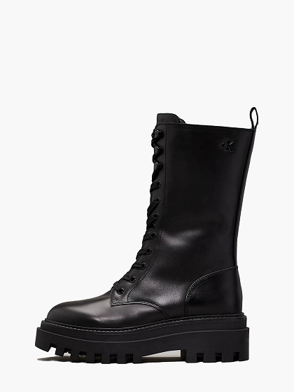 CALVIN KLEIN Женские сапоги, FLATFORM LACE UP BOOT MG