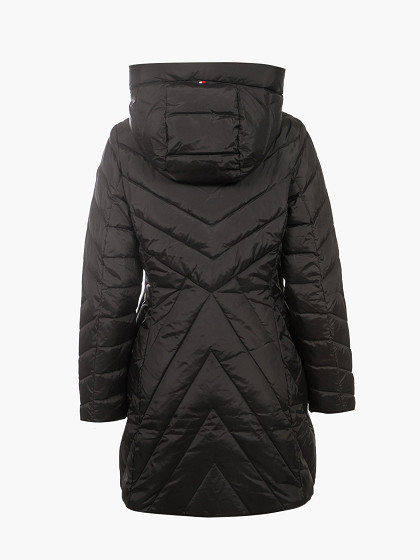 TOMMY HILFIGER Naiste talvejope, CHEVRON MW DOWN COAT