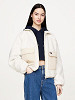 TOMMY JEANS Naiste demi-hooaja jakk, TJW CRP TEDDY MIX CLRBLK