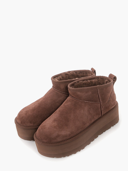 UGG Naiste soojustatud kontsaga saapad, CLASSIC ULTRA MINI PLATFORM