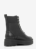 TOMMY HILFIGER Naiste poolsaapad, LEATHER ELASTIC RIB LACEUP