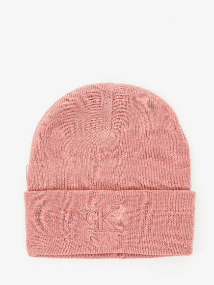 CALVIN KLEIN Müts, MONOGRAM EMBRO BEANIE