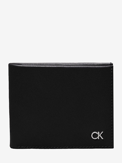 CALVIN KLEIN Meeste rahakott, METAL CK BIFOLD 6CC W/BILL