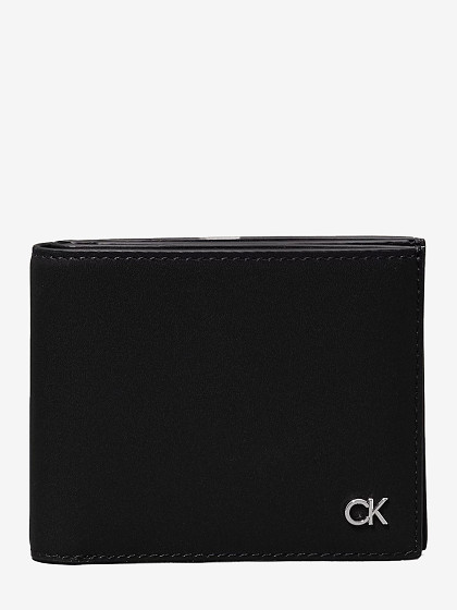 CALVIN KLEIN Meeste rahakott, METAL CK BIFOLD 5CC W/COIN