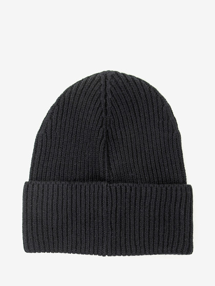 CALVIN KLEIN Müts villa ja kašmiiriga, CK METAL CHUNKY RIB BEANIE