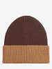 CALVIN KLEIN Шапка из шерсти и кашемира, CK METAL TWO-TONE CHUNKY BEANIE