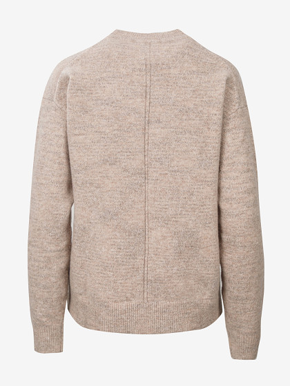 CALVIN KLEIN Naiste kampsun villaga, SOFT HEATHER C-NECK SWEATER