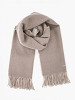 CALVIN KLEIN Sall 100% villane, FRINGES TWO TONES SCARF 40x200