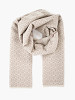 CALVIN KLEIN Villane sall, FRINGES TWO-TONE MONO MW SCARF