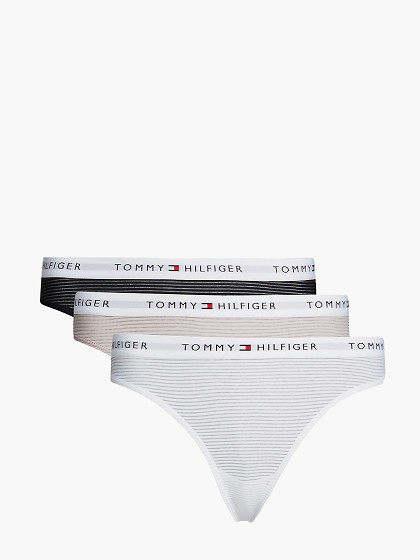 TOMMY HILFIGER Naiste stringid, 3 tk., THONG