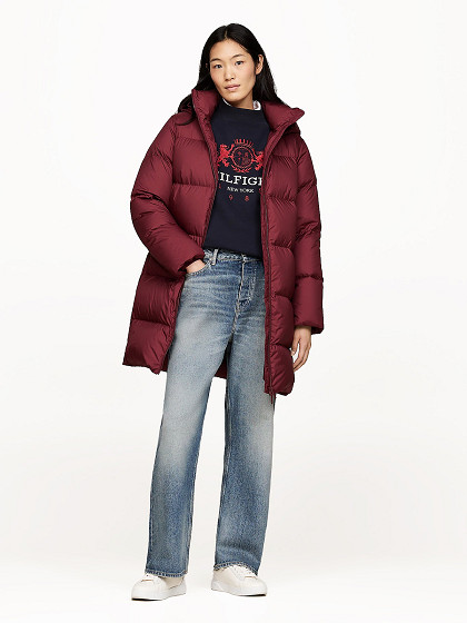 TOMMY HILFIGER Naiste talvejope, DOWN CASUAL COAT