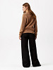 CALVIN KLEIN Naiste kampsun villaga, BOUCLE RIB V-NK RELAXED SWEATER